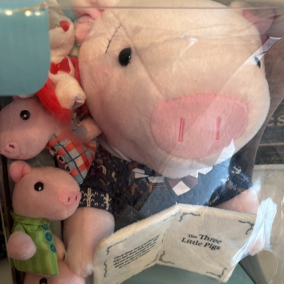 Preston the Storytelling Pig Cute Plush Puppets NIB - Picture 2 of 8